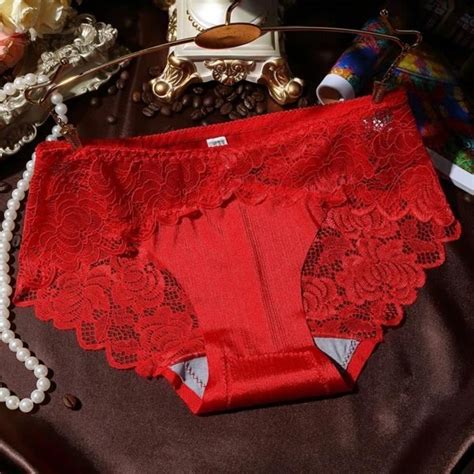Femmes Sexy caleçons couleur unie dentelle creux épissure dames culottes slips érotique Lingerie