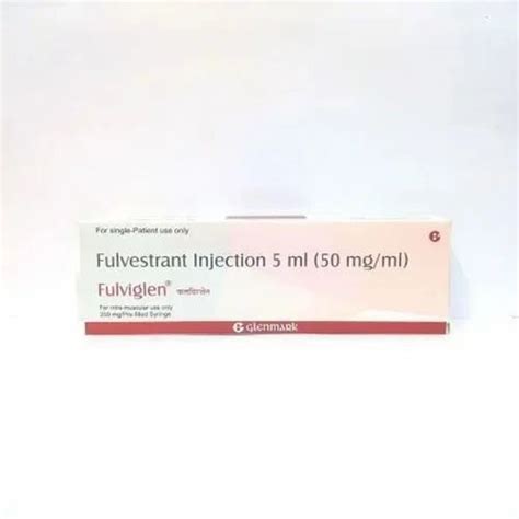 Fulviglen Fulvestrant Injection Ml Mg Ml Glenmark Bottle At Rs