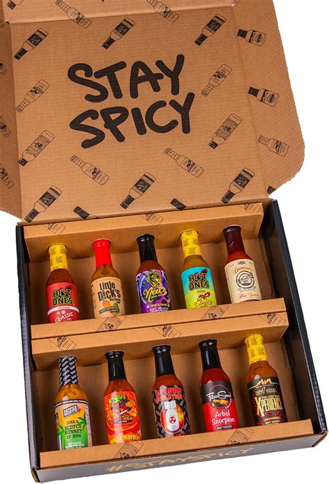 Amazon Hot Ones Hot Sauce Challenge Set Season Hot Sauce Gift Sets Hot Sauce