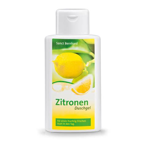 Lemon Shower Gel Buy Securely Online Now Sanct Bernhard