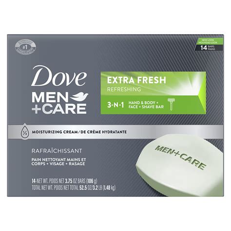 Buy DOVE MEN CAREBar 3 In 1 For Body Face And Shaving To Clean And