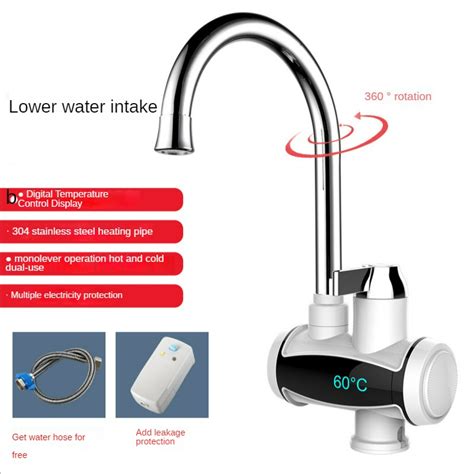 Electric Faucet Quick Hot Water Instant Tap Heater Display Kitchen 3000W 220V Lazada PH
