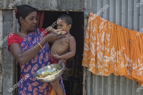 Sex Worker Feeds Her Son Inside Editorial Stock Photo Stock Image Shutterstock