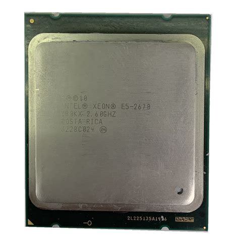 Intel Xeon E5-2670 Processor 2.60Ghz 8 Cores/16 Threads LGA2011 CPU ...
