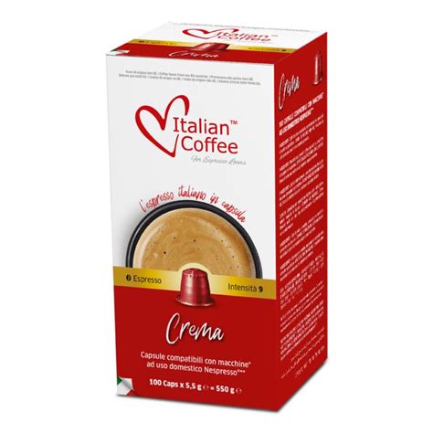 Nespresso Crema (ex.Passione) Italian Coffee - Capsula Shop