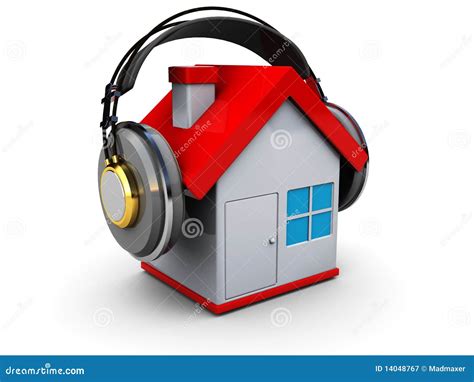 House Music Stock Illustration Illustration Of House 14048767