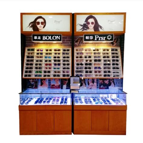 Retail Optical Shop Display Furniture New Eyewear Showcase Wall