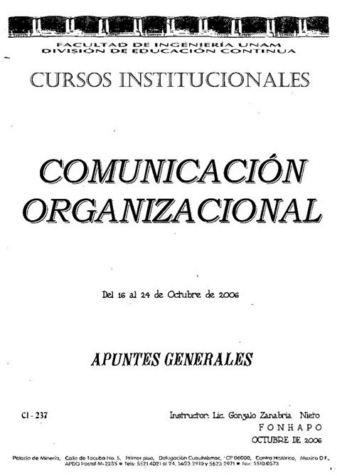 Pdf Comunicaci N Organizacional Comunicaci N Organizacional Como