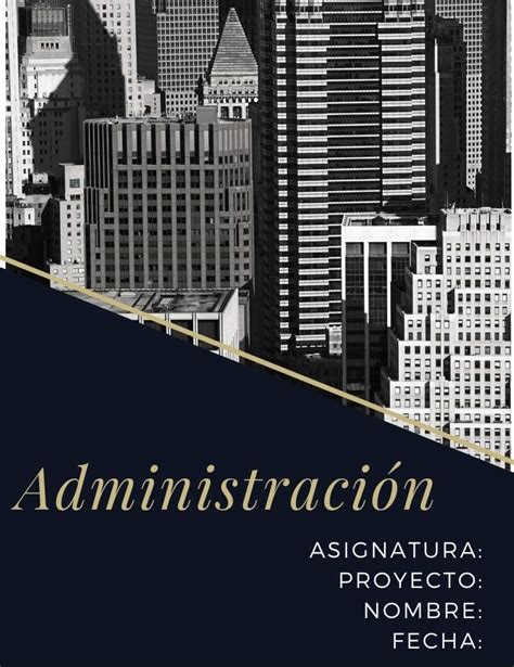 Portadas De Administración 2024 ️ Descarga 100 Gratuita