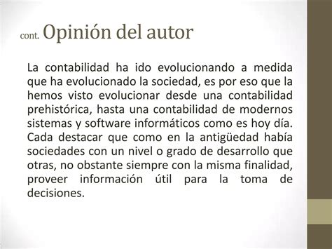 El Final De La Contabilidad La Contabilidad Actua 3