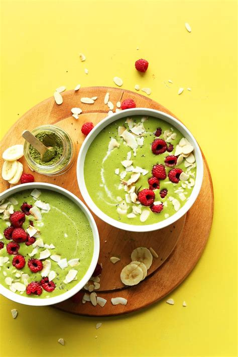 Matcha Green Smoothie Bowl Recipe Green Smoothie Bowl Matcha