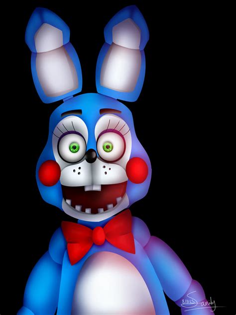 Toy Bonnie Fnaf 2 By Sanity Paints On Deviantart