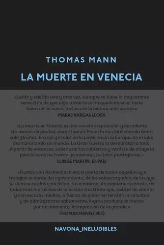 Muerte En Venecia La Mann Thomas Cuotas Sin Inter S