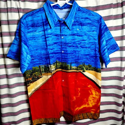 未使用ド派手レッチリ 半袖シャツ CalifornicationレッドホットチリペッパーズLサイズ 新品 アロハ Tシャツ Red Hot Chili Peppersの落札情報