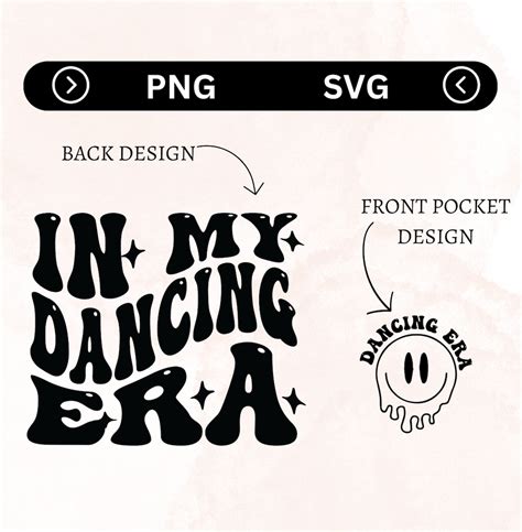 In My Dancing Era Svg In My Dancing Era Png Dance Mom Era Svg Trendy