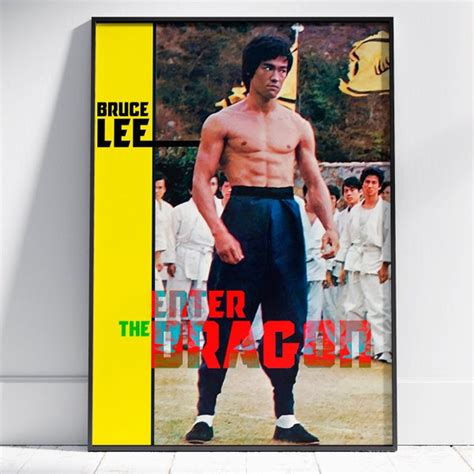 Bruce Lee Film Poster Etsy