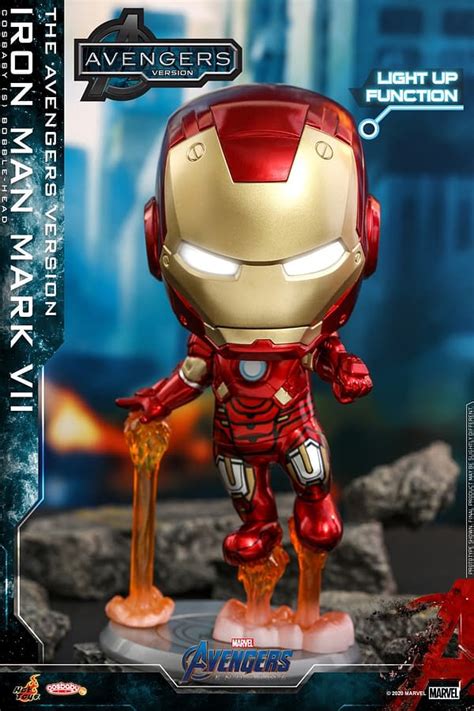 The Avengers Assemble With New Cosbabys From Hot Toys