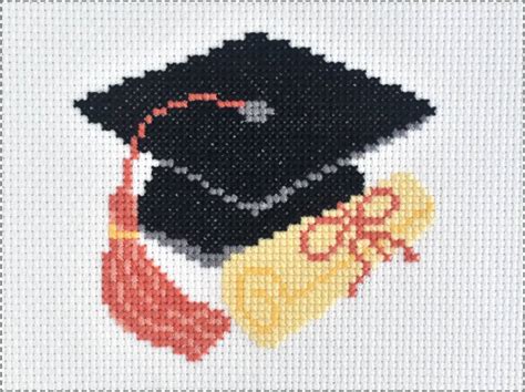 Title Cross Stitch Celebrations Graduation Book