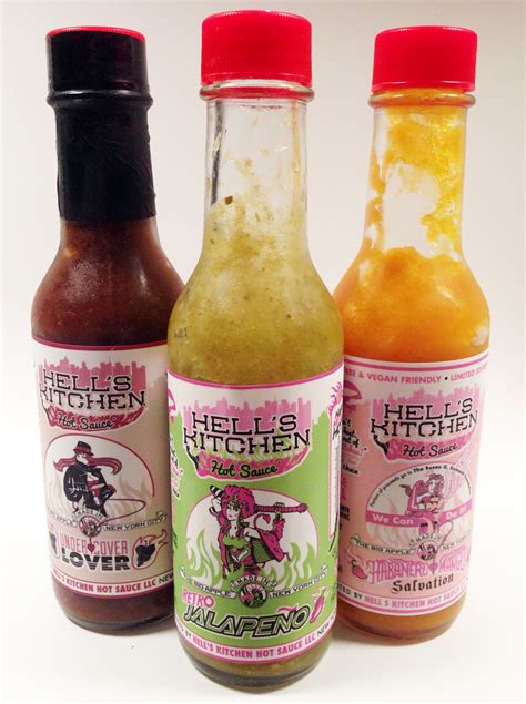 Hell S Kitchen Hot Sauce Labels On Behance