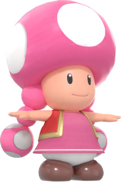 File Toadette Model Mrsoh Png Super Mario Wiki The Mario Encyclopedia