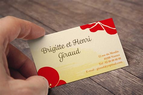 cartes de visite crea plume design graphique