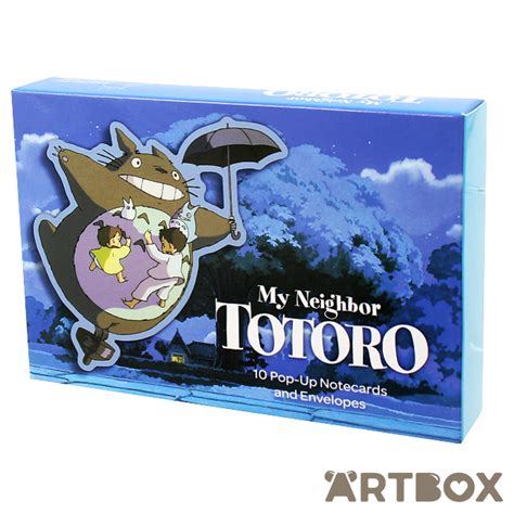 Buy Ghibli My Neighbour Totoro Pop Up Greeting Cards Set In Box At Artbox