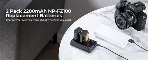 Amazon K F Concept Np Fz Battery And Dual Slot Charger Set For