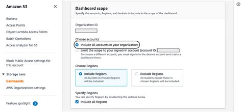 Create a custom Amazon S3 Storage Lens metrics dashboard using Amazon ...