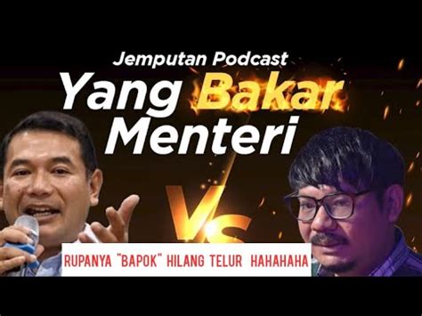 Bapok Tua Hilang Telur Cabar Rafizi Berdebat Akhirnya Takut Cakap