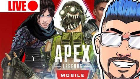 CADA DIA MELHOR NO APEX LEGENDS MOBILE RUMO AO DIAMANTE 1 LIVE APEX