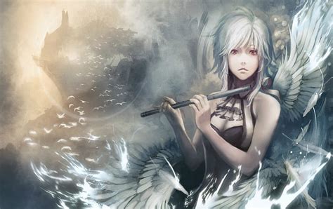 Angel Flute Girl Anime HD Wallpaper Peakpx