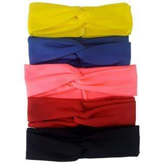 Faixa Para Cabelo Headband Modelo Turbante Varias Cores Shopee Brasil