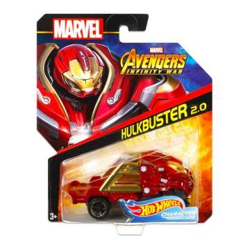 Hot Wheels Marvel karakter kisautók Bosszúállók Hulkbuster JátékNet hu