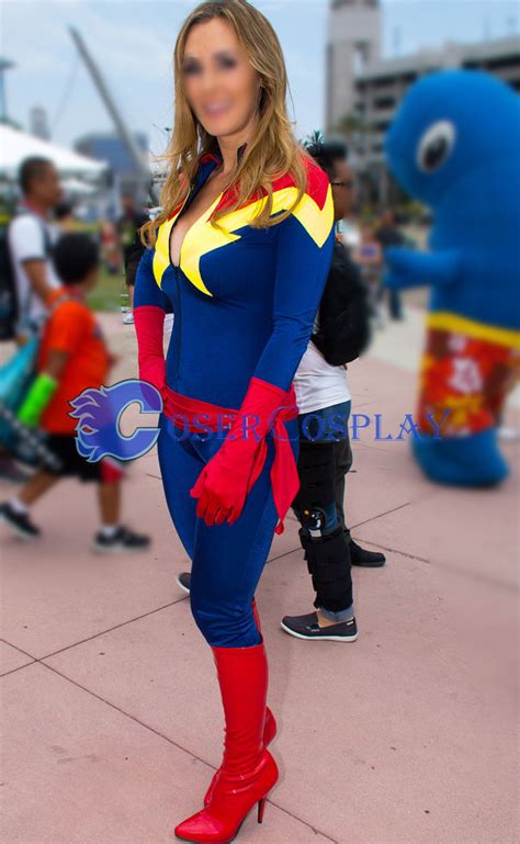 Captain Marvel Carol Danvers Sexy Cat Suit Hobbies And Crafts