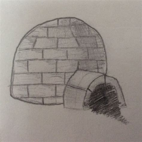 Igloo Sketch At Explore Collection Of Igloo Sketch