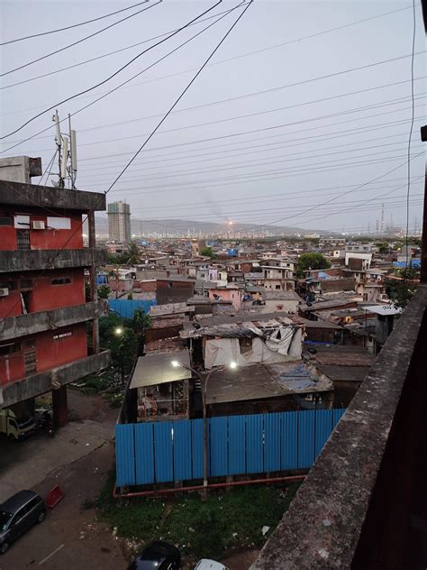 Trombay Anushakti Nagar As Seen From Antop Hill Warehousing Complex