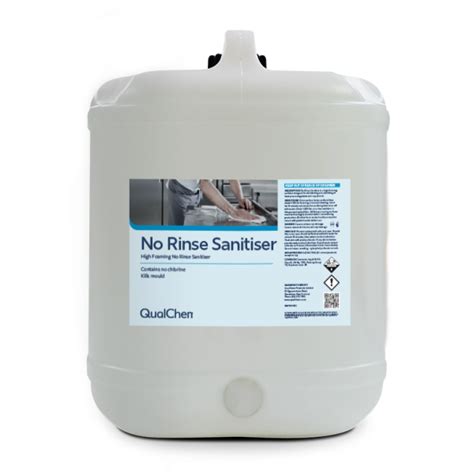 rinse sanitiser  qualchem