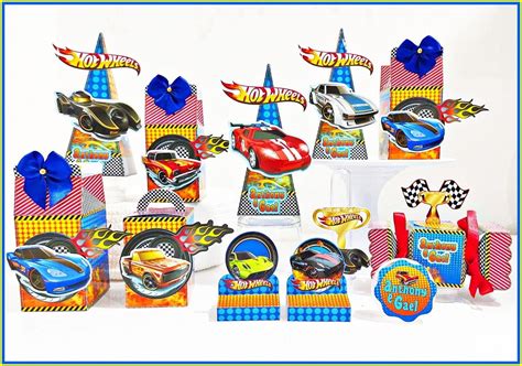 Kit Festa Hot Wheels Itens Elo Produtos Especiais