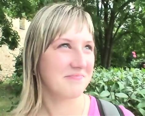 Blonde Horny Chick Fucks Her Friend Outdoor