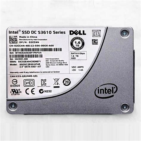 Intel DC S3610 Series 1.6TB SSD - Johan Computer