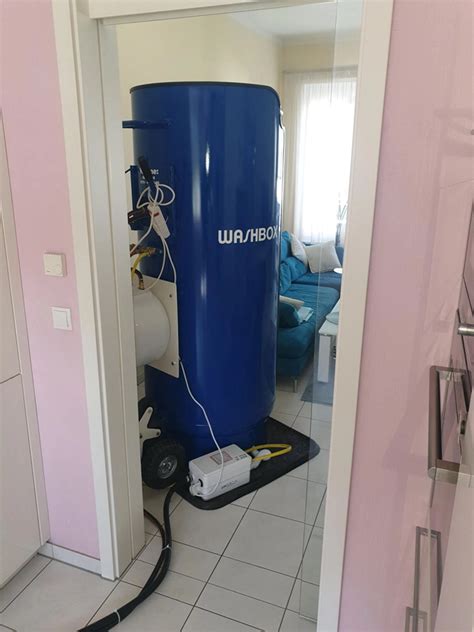 Mobile Duschen mieten » WASHBOX - Mobile Dusche und Toilette