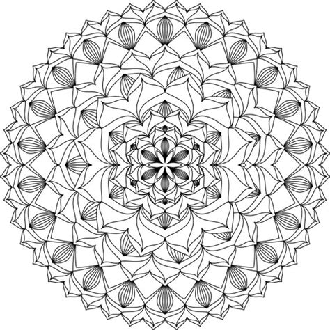 Mandala Coloring Pages Adult Coloring Sheet Printable Etsy