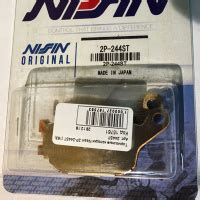 Тормозные колодки Nissin 2P-296ST для мотоцикла купить в Ростове-на ...