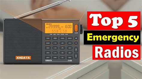 Best Emergency Radios In 2024 Top 5 Best Emergency Radios YouTube