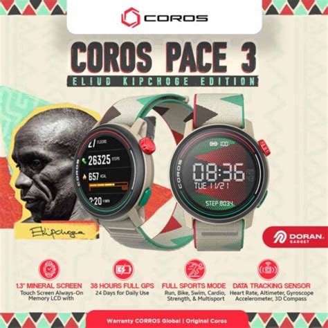 Jual Coros Pace Eliud Kipchoge Edition Doran Gadget