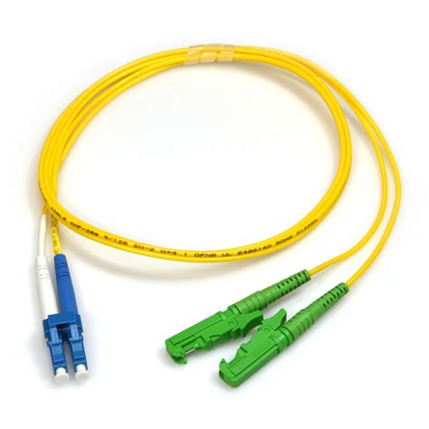 E2000apc Lc Duplex Singlemode Fiber Optic Geek