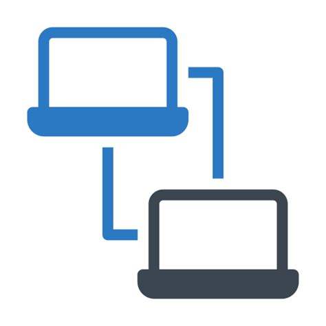 Digital Platform Generic Blue Icon