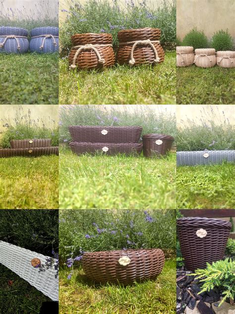 Вазон, кашпо из ротанга added a... - Вазон, кашпо из ротанга