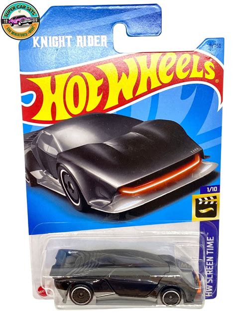 Hot Wheels Knight Rider HW K I T T Concept HW Screen Time 2023 1 10 Etsy