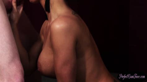 Tattooed Milf Beauty Cumcovered During POV